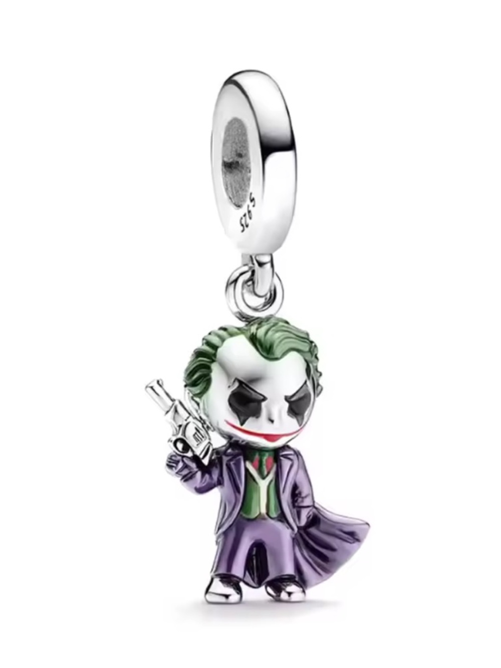NWOT Joker Dangle Charm Sterling Silver 925